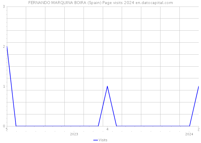 FERNANDO MARQUINA BOIRA (Spain) Page visits 2024 