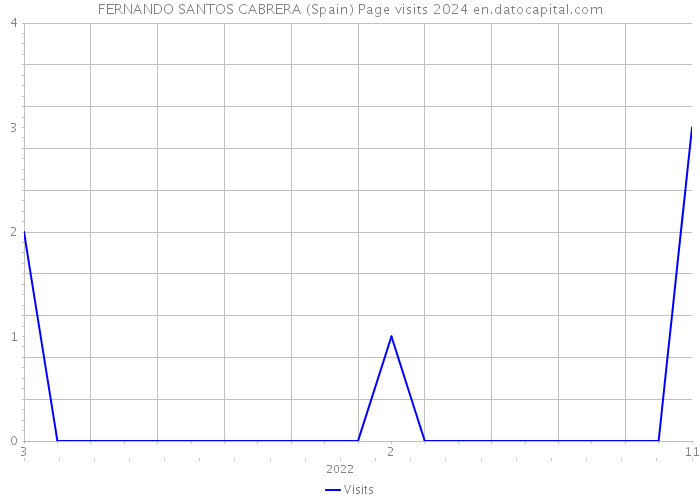 FERNANDO SANTOS CABRERA (Spain) Page visits 2024 