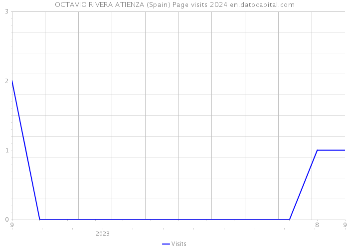 OCTAVIO RIVERA ATIENZA (Spain) Page visits 2024 