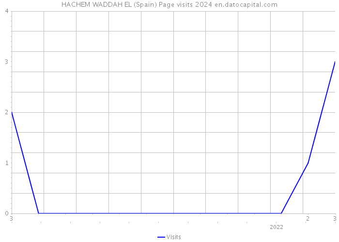 HACHEM WADDAH EL (Spain) Page visits 2024 