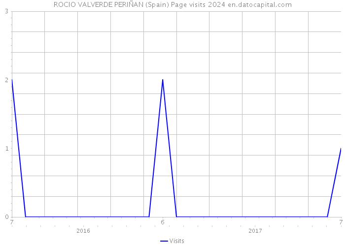 ROCIO VALVERDE PERIÑAN (Spain) Page visits 2024 