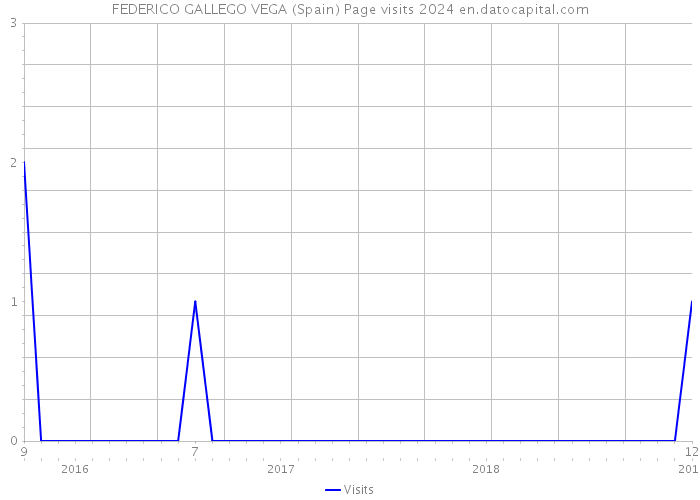 FEDERICO GALLEGO VEGA (Spain) Page visits 2024 