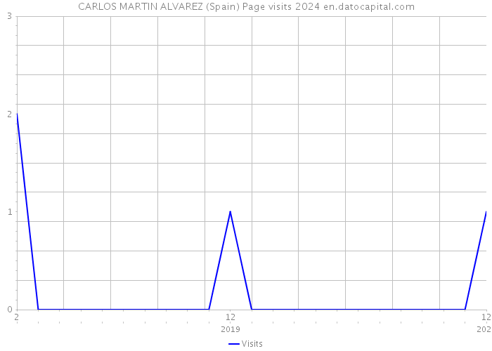 CARLOS MARTIN ALVAREZ (Spain) Page visits 2024 