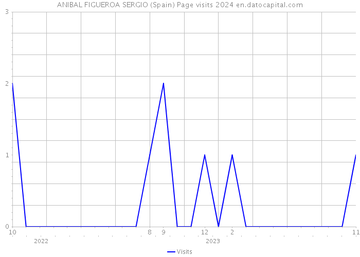 ANIBAL FIGUEROA SERGIO (Spain) Page visits 2024 