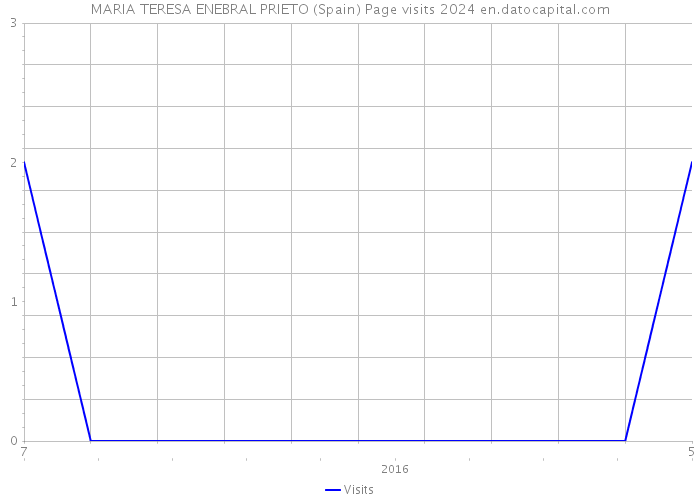 MARIA TERESA ENEBRAL PRIETO (Spain) Page visits 2024 