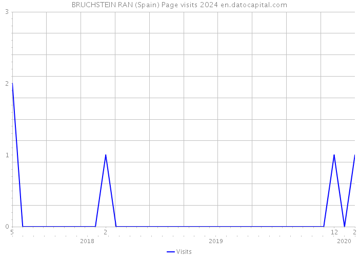BRUCHSTEIN RAN (Spain) Page visits 2024 