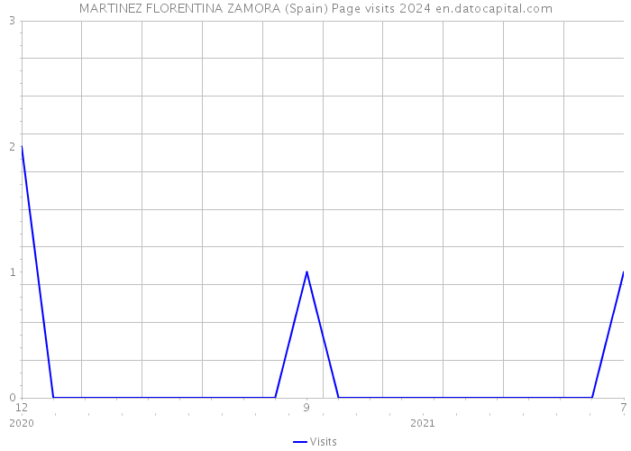MARTINEZ FLORENTINA ZAMORA (Spain) Page visits 2024 