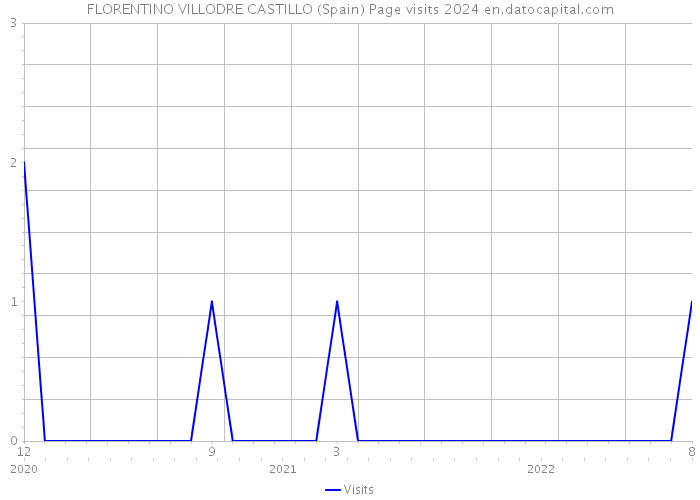 FLORENTINO VILLODRE CASTILLO (Spain) Page visits 2024 