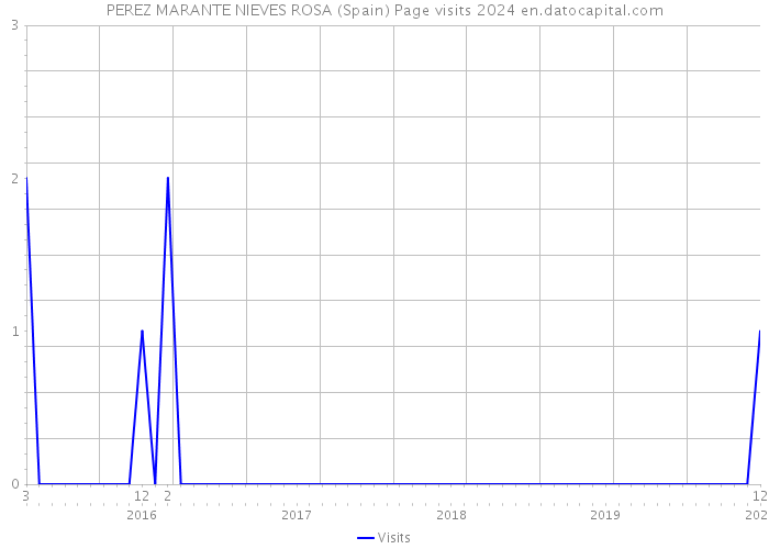 PEREZ MARANTE NIEVES ROSA (Spain) Page visits 2024 
