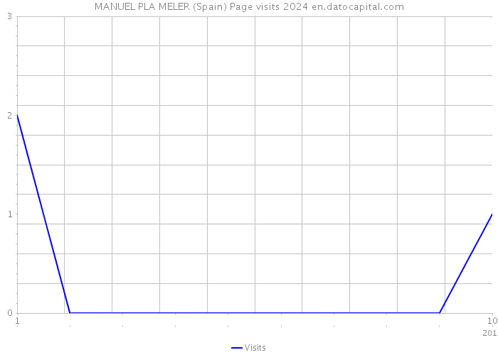 MANUEL PLA MELER (Spain) Page visits 2024 