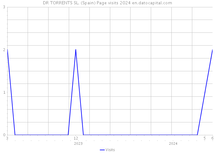 DR TORRENTS SL. (Spain) Page visits 2024 