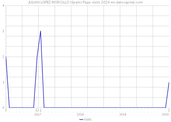JULIAN LOPEZ MORCILLO (Spain) Page visits 2024 