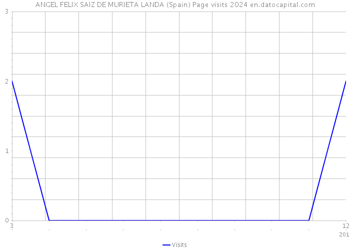 ANGEL FELIX SAIZ DE MURIETA LANDA (Spain) Page visits 2024 