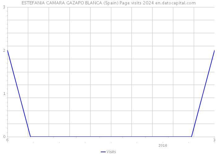 ESTEFANIA CAMARA GAZAPO BLANCA (Spain) Page visits 2024 