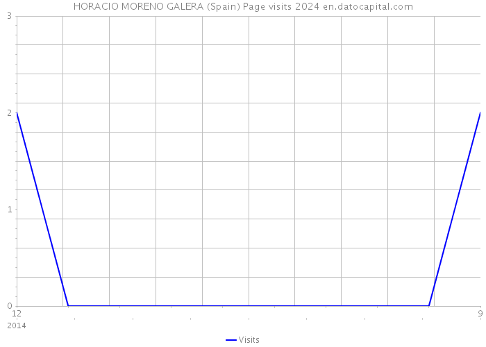 HORACIO MORENO GALERA (Spain) Page visits 2024 