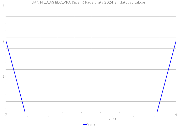 JUAN NIEBLAS BECERRA (Spain) Page visits 2024 