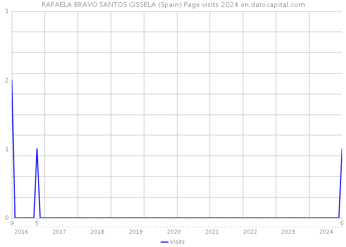 RAFAELA BRAVO SANTOS GISSELA (Spain) Page visits 2024 