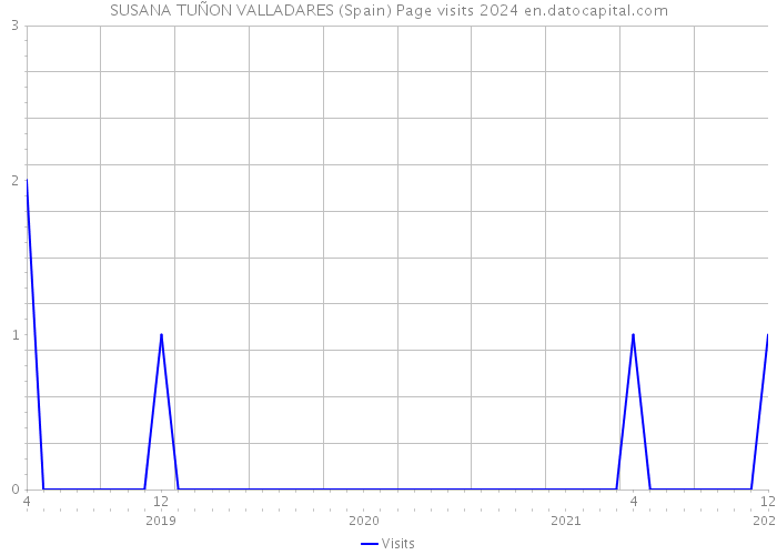 SUSANA TUÑON VALLADARES (Spain) Page visits 2024 