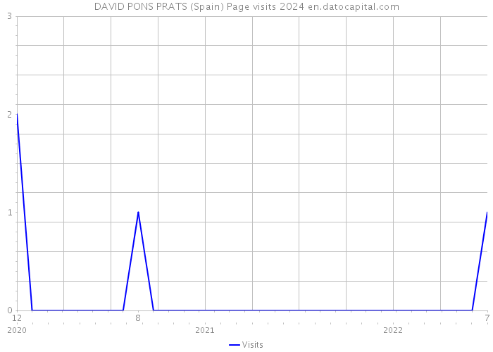 DAVID PONS PRATS (Spain) Page visits 2024 