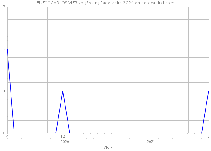 FUEYOCARLOS VIERNA (Spain) Page visits 2024 
