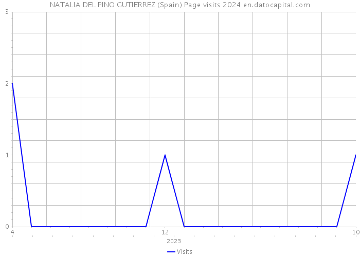 NATALIA DEL PINO GUTIERREZ (Spain) Page visits 2024 