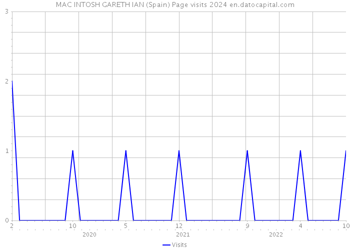 MAC INTOSH GARETH IAN (Spain) Page visits 2024 