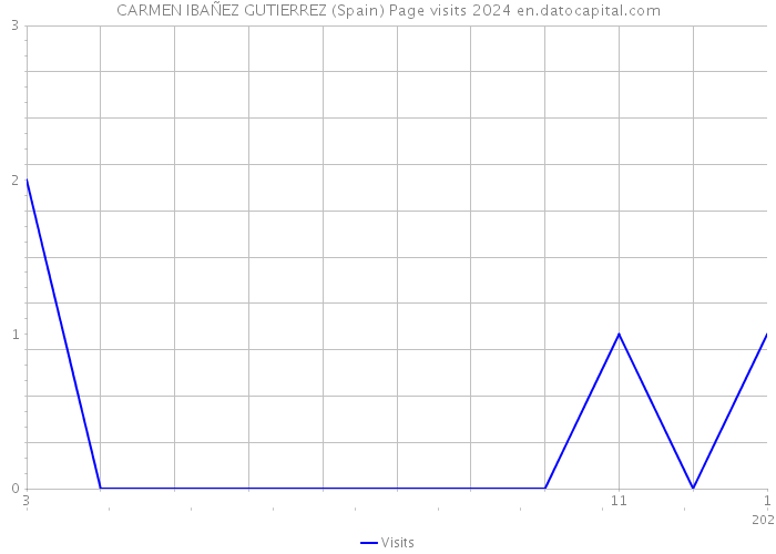 CARMEN IBAÑEZ GUTIERREZ (Spain) Page visits 2024 