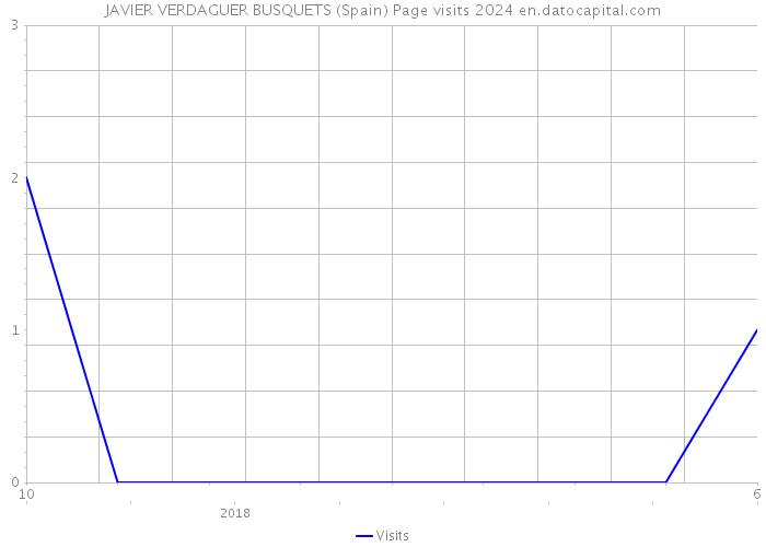 JAVIER VERDAGUER BUSQUETS (Spain) Page visits 2024 