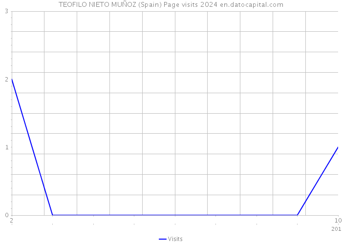 TEOFILO NIETO MUÑOZ (Spain) Page visits 2024 