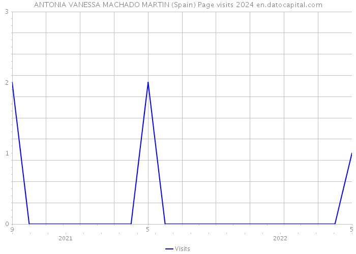 ANTONIA VANESSA MACHADO MARTIN (Spain) Page visits 2024 