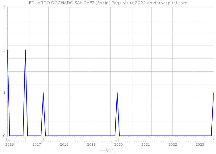 EDUARDO DOCHADO SANCHEZ (Spain) Page visits 2024 