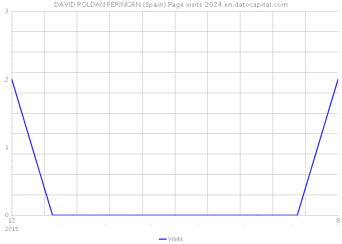 DAVID ROLDAN FERINGAN (Spain) Page visits 2024 
