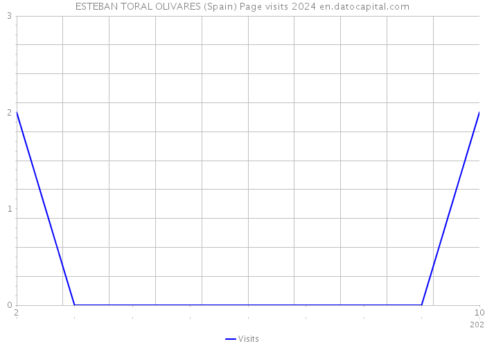 ESTEBAN TORAL OLIVARES (Spain) Page visits 2024 