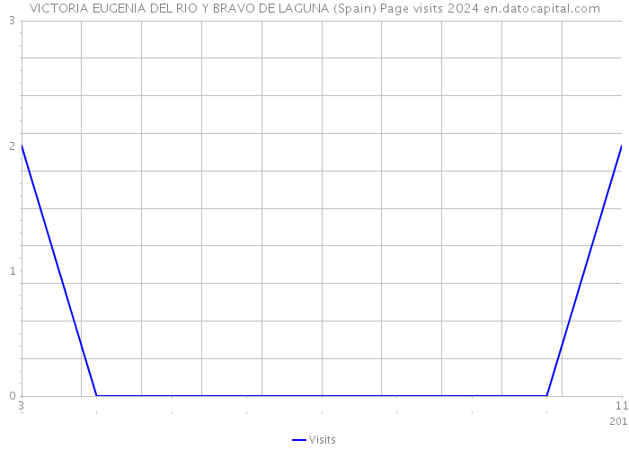 VICTORIA EUGENIA DEL RIO Y BRAVO DE LAGUNA (Spain) Page visits 2024 