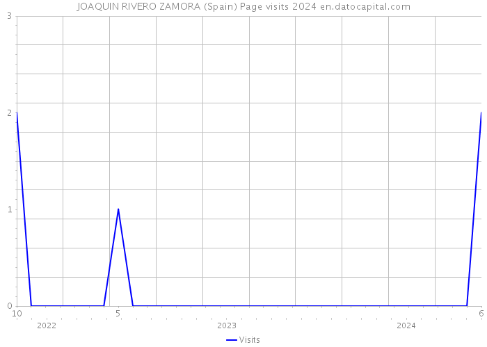 JOAQUIN RIVERO ZAMORA (Spain) Page visits 2024 