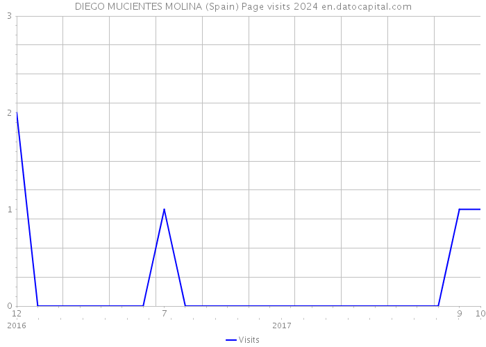 DIEGO MUCIENTES MOLINA (Spain) Page visits 2024 