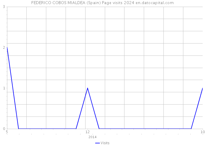 FEDERICO COBOS MIALDEA (Spain) Page visits 2024 