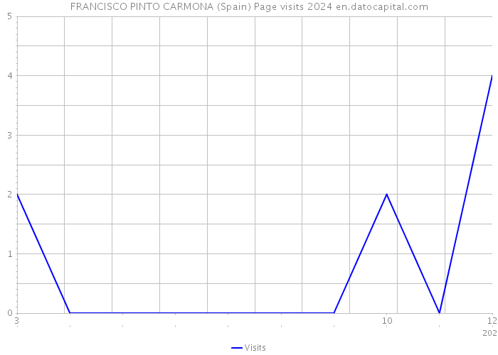 FRANCISCO PINTO CARMONA (Spain) Page visits 2024 