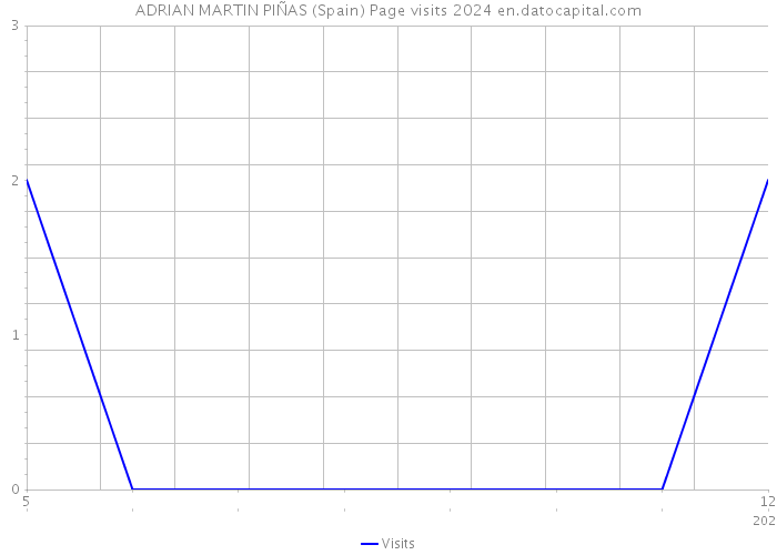 ADRIAN MARTIN PIÑAS (Spain) Page visits 2024 