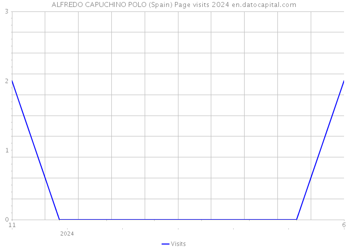 ALFREDO CAPUCHINO POLO (Spain) Page visits 2024 