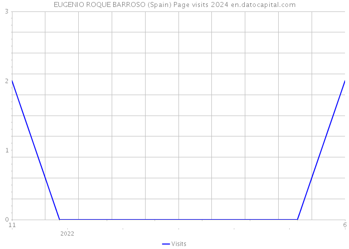 EUGENIO ROQUE BARROSO (Spain) Page visits 2024 