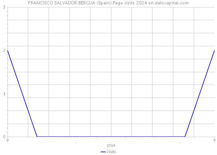 FRANCISCO SALVADOR BERGUA (Spain) Page visits 2024 