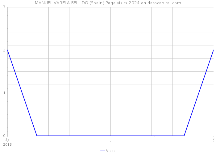 MANUEL VARELA BELLIDO (Spain) Page visits 2024 