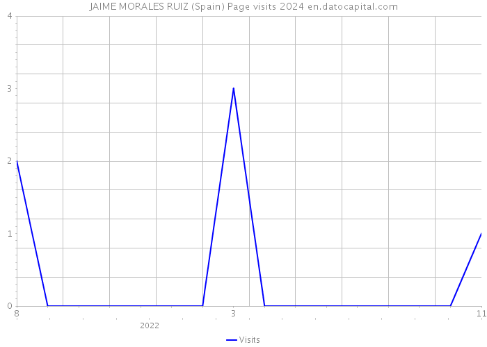 JAIME MORALES RUIZ (Spain) Page visits 2024 