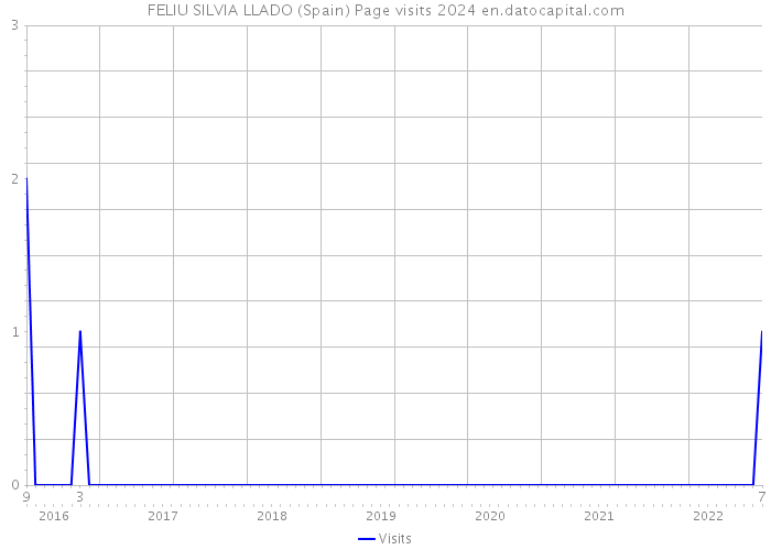 FELIU SILVIA LLADO (Spain) Page visits 2024 