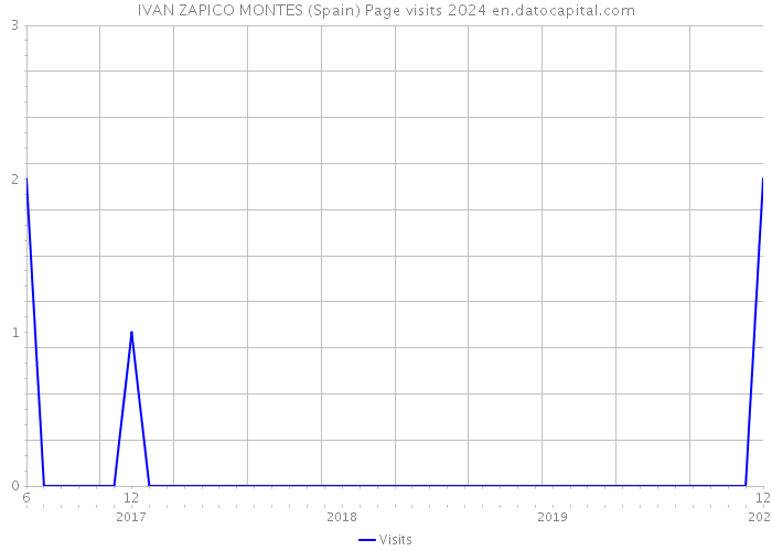 IVAN ZAPICO MONTES (Spain) Page visits 2024 