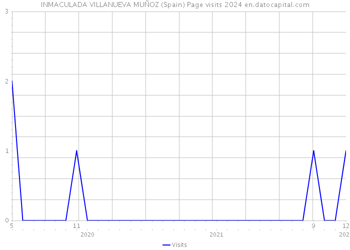 INMACULADA VILLANUEVA MUÑOZ (Spain) Page visits 2024 
