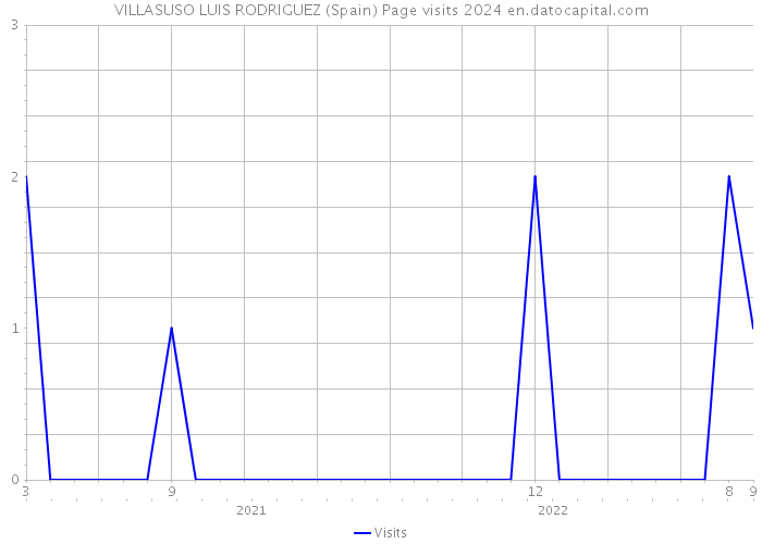 VILLASUSO LUIS RODRIGUEZ (Spain) Page visits 2024 