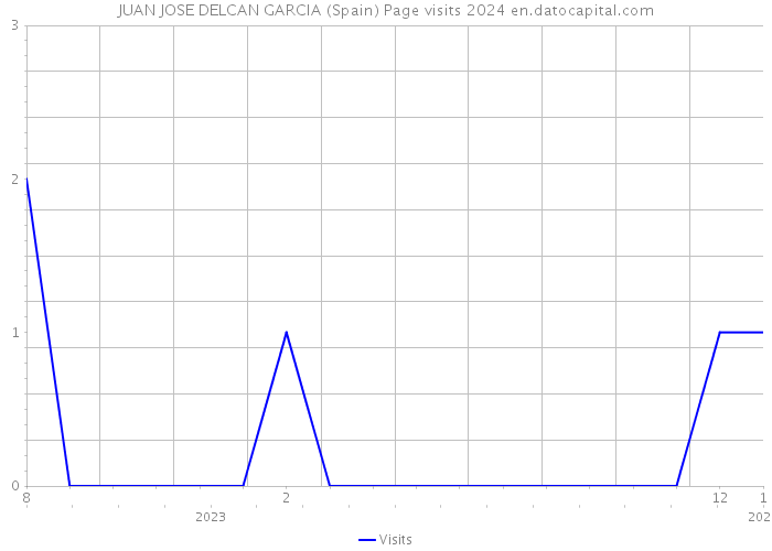 JUAN JOSE DELCAN GARCIA (Spain) Page visits 2024 