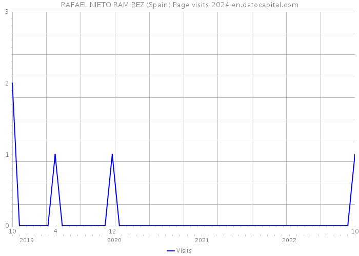 RAFAEL NIETO RAMIREZ (Spain) Page visits 2024 